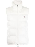 Moncler gilet Lempa à design matelassé - Blanc