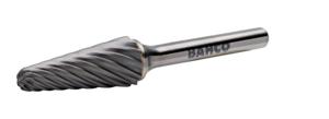 Bahco Stiftfrees | hardmetaal | met kegelvormige lange afgeronde kop | voor roestvaststaal | 10 mm x 20 mm x 6 mm - L1020I06