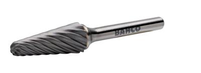 Bahco Stiftfrees | hardmetaal | met kegelvormige lange afgeronde kop | voor roestvaststaal | 10 mm x 20 mm x 6 mm - L1020I06