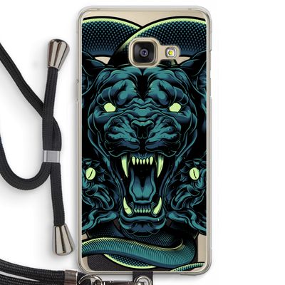 Cougar and Vipers: Samsung Galaxy A3 (2016) Transparant Hoesje met koord