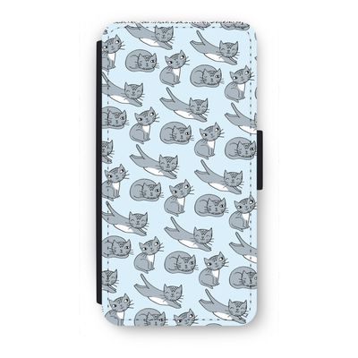 Poezen: iPhone 8 Plus Flip Hoesje