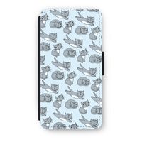 Poezen: iPhone 8 Plus Flip Hoesje Poezen: iPhone 8 Plus Flip Hoesje
