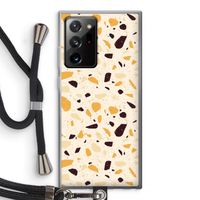 Terrazzo N°13: Samsung Galaxy Note 20 Ultra / Note 20 Ultra 5G Transparant Hoesje met koord