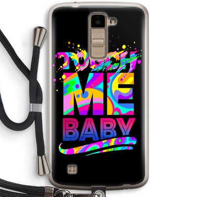 Touch Me: LG K10 (2016) Transparant Hoesje met koord
