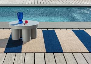 Brink en Campman - Vloerkleed Deck Electric Blue 496708 - 200x280 cm