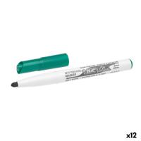 Markeerstiften Bic Pocket 1741 Whiteboard Rond Groen (12 Stuks)