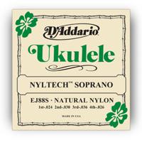 D'Addario EJ88S snaar voor muziekinstrumenten Ukelele 4 stuk(s) Nyltech Gitaar - thumbnail