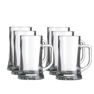 6x Bierglazen/bierpullen 520 ml Maxim