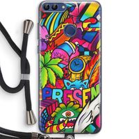 Represent: Huawei P Smart (2018) Transparant Hoesje met koord