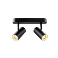 SLV OpbouwspotNoblo zwart 2-lichts 2700K - 1008719