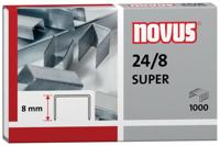 Novus nietjes 24/8, doos van 1000 stuks