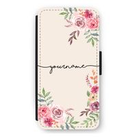 Rozen: iPhone 12 Pro Max Flip Hoesje