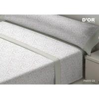 Set beddengoed D'Or PARIS Grijs Bed van 135 Franela