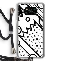 Pop Art #4: Xiaomi Poco X3 NFC Transparant Hoesje met koord