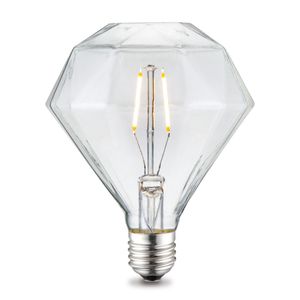 Home sweet home LED lamp Diamond E27 4W dimbaar - helder
