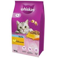 Whiskas STERILE droog kattenvoer Volwassen kip 14 kg