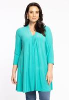 Yoek Tuniek wide bottom | Turquoise | Maat 54/56