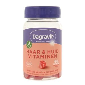 Dagravit Huid en haar vitamine gummies (60 st)