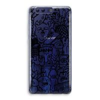 Vexx Black Mixtape: Honor 9 Transparant Hoesje