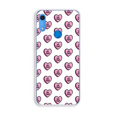 GIRL POWER: Huawei Y6s Transparant Hoesje