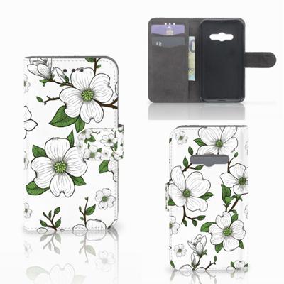 Samsung Galaxy Xcover 3 | Xcover 3 VE Hoesje Dogwood Flowers Samsung Galaxy Xcover 3 | Xcover 3 VE Hoesje Dogwood Flowers