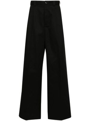 Maison Margiela pantalon à design à empiècements - Noir