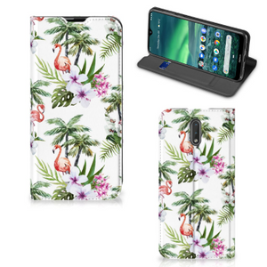 Nokia 2.3 Hoesje maken Flamingo Palms