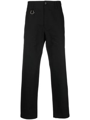 Moncler pantalon à coupe droite - Noir
