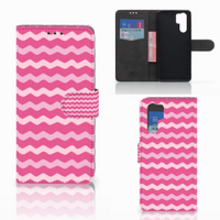 Huawei P30 Pro Telefoon Hoesje Waves Pink