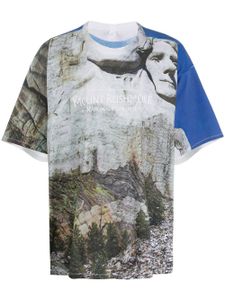 Doublet t-shirt Rushmore imprimé - Gris