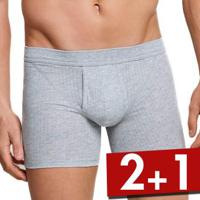 Schiesser 2 stuks Authentic Shorts With Fly - thumbnail