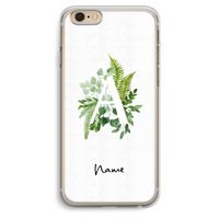 Green Brush: iPhone 6 Plus / 6S Plus Transparant Hoesje