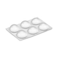 Stopper Inofix 16 x 7,9 mm 6 Stuks Bescherming tegen stoten Transparant PVC
