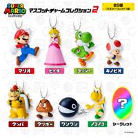 Super Mario Keychains 5 cm Mascot Charm Collection Wave 2 Blind Bag Display (10)
