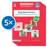 Begrijpend lezen werkboek 2 (Set van 5) (Paperback)