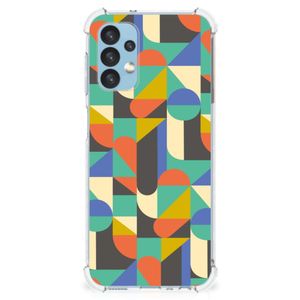 Samsung Galaxy A13 (4G) Doorzichtige Silicone Hoesje Funky Retro