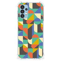 Samsung Galaxy A13 (4G) Doorzichtige Silicone Hoesje Funky Retro - thumbnail