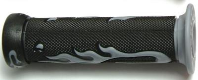 VPARTS Rubber handvat "flame pr. retaining loop handle tnt flame decoration, 623