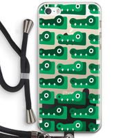 Crocs: iPhone 5 / 5S / SE Transparant Hoesje met koord
