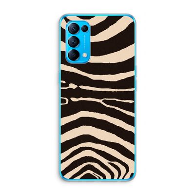 Arizona Zebra: Oppo Find X3 Lite Transparant Hoesje