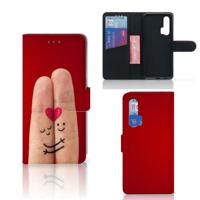 Honor 20 Pro | Wallet Case | met Pasjes | Liefde - Origineel Romantisch Cadeau