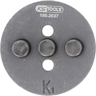 KS Tools 150.2037 Remzuigergereedschap adapter #K1, Ø 54 mm