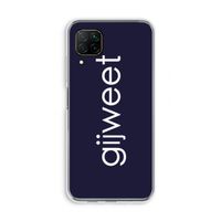 Gijweet: Huawei P40 Lite Transparant Hoesje