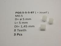micromotor PG0.5-5-5-8T Zahnrad