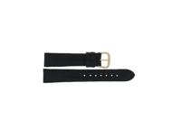 Horlogeband Universeel 62206.10.18 / Teju Leder Zwart 18mm