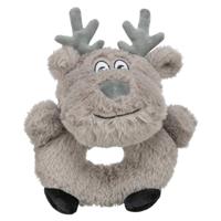 Trixie rendier pluche grijs