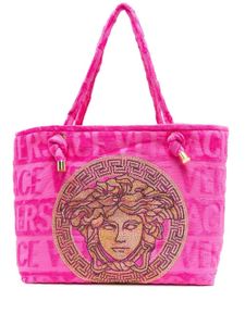 Versace sac cabas Icon en éponge - Rose