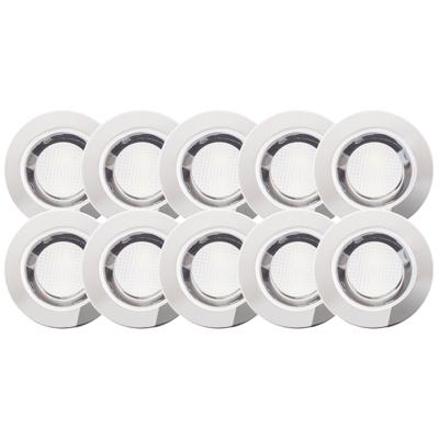 Brilliant Set van 10 inbouwspotsCosa 30 6500K - G03093/82