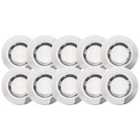 Brilliant Set van 10 inbouwspotsCosa 30 6500K - G03093/82 Brilliant Set van 10 inbouwspotsCosa 30 6500K - G03093/82