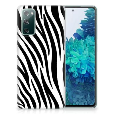 Samsung Galaxy S20 FE | TPU Hoesje | Zebra